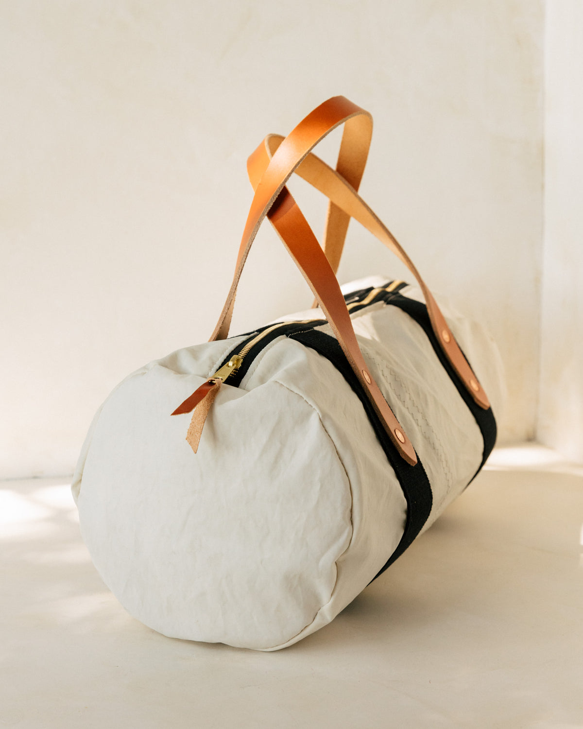Duffel in Upcycled Sail - Small