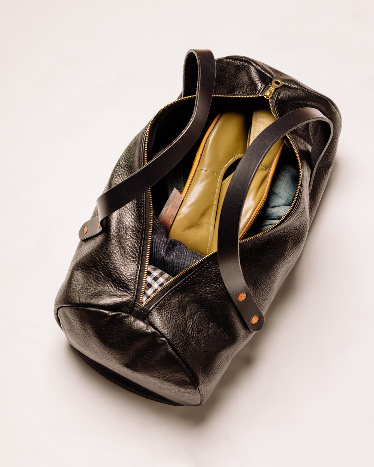 Duffel in Leather - Small