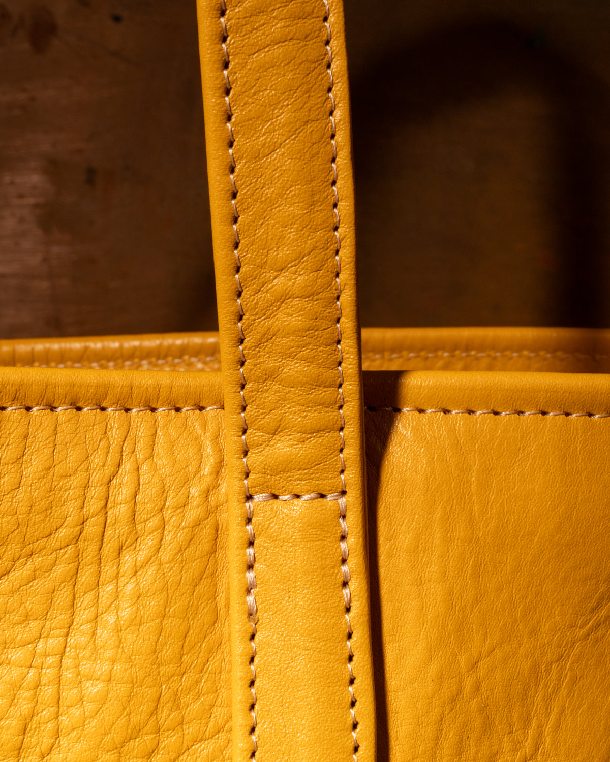 Mango Tumbled Leather