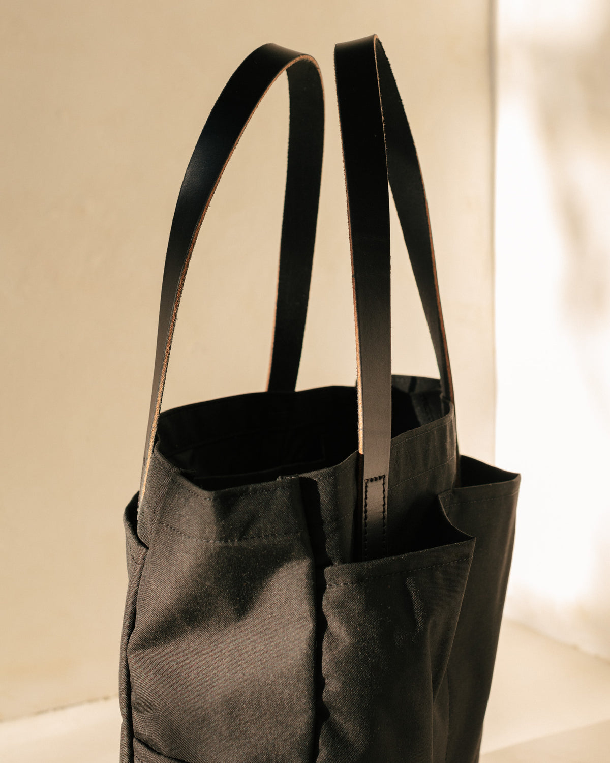 Utility Tote Bag w/ Side Handles & Shoulder Straps