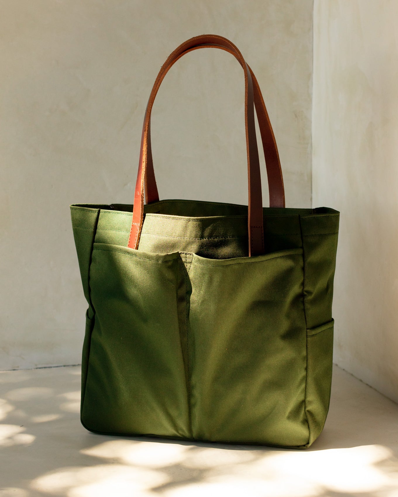 New Tanker 2Way Carrying Tote Bag, Sage Green – Goods